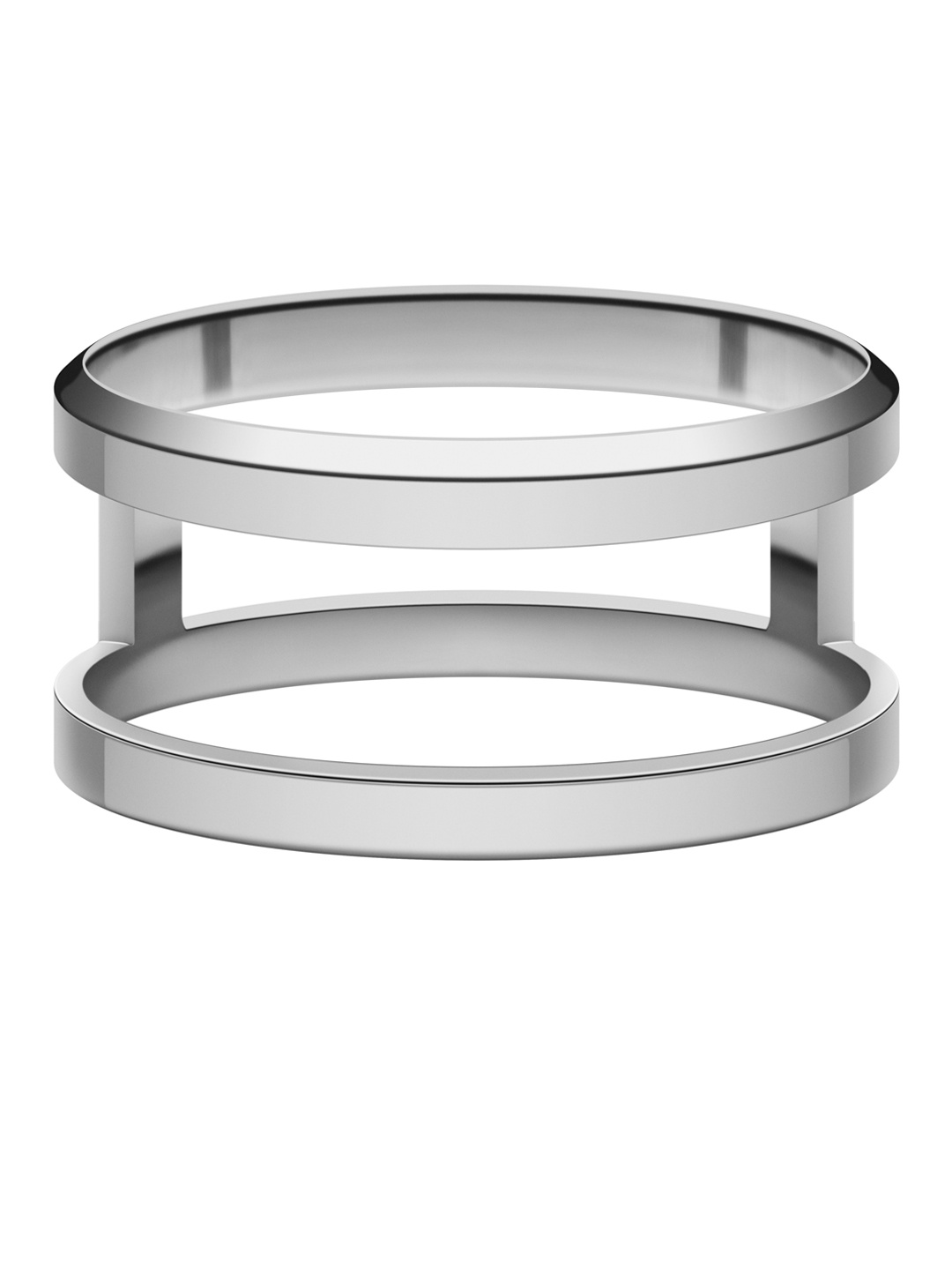 

Daniel Wellington Unisex Silver-Plated Elan Dual Finger Ring