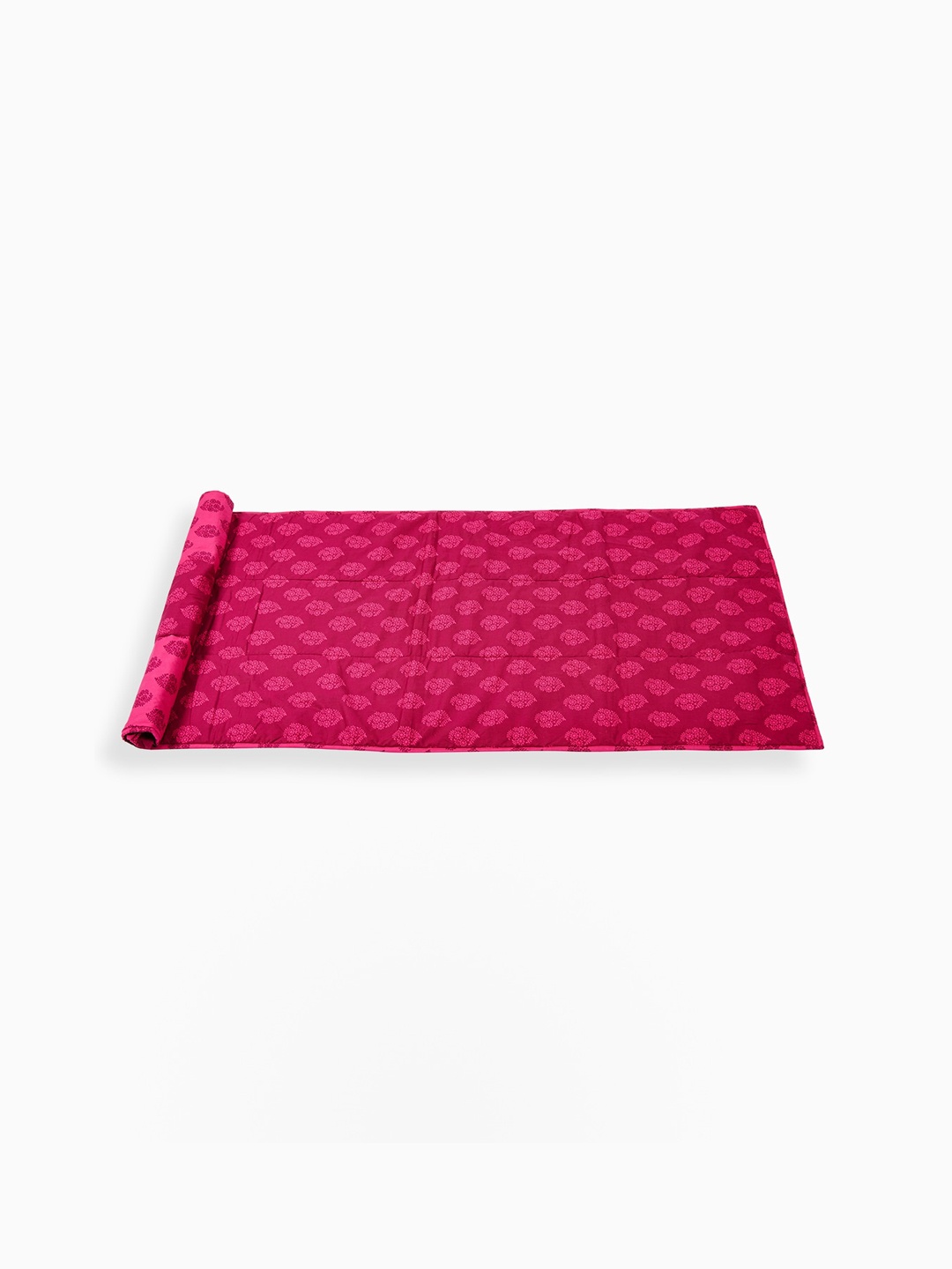 

SWAYAM Magenta Pink Printed Reversible Fitness Training Yoga Mat