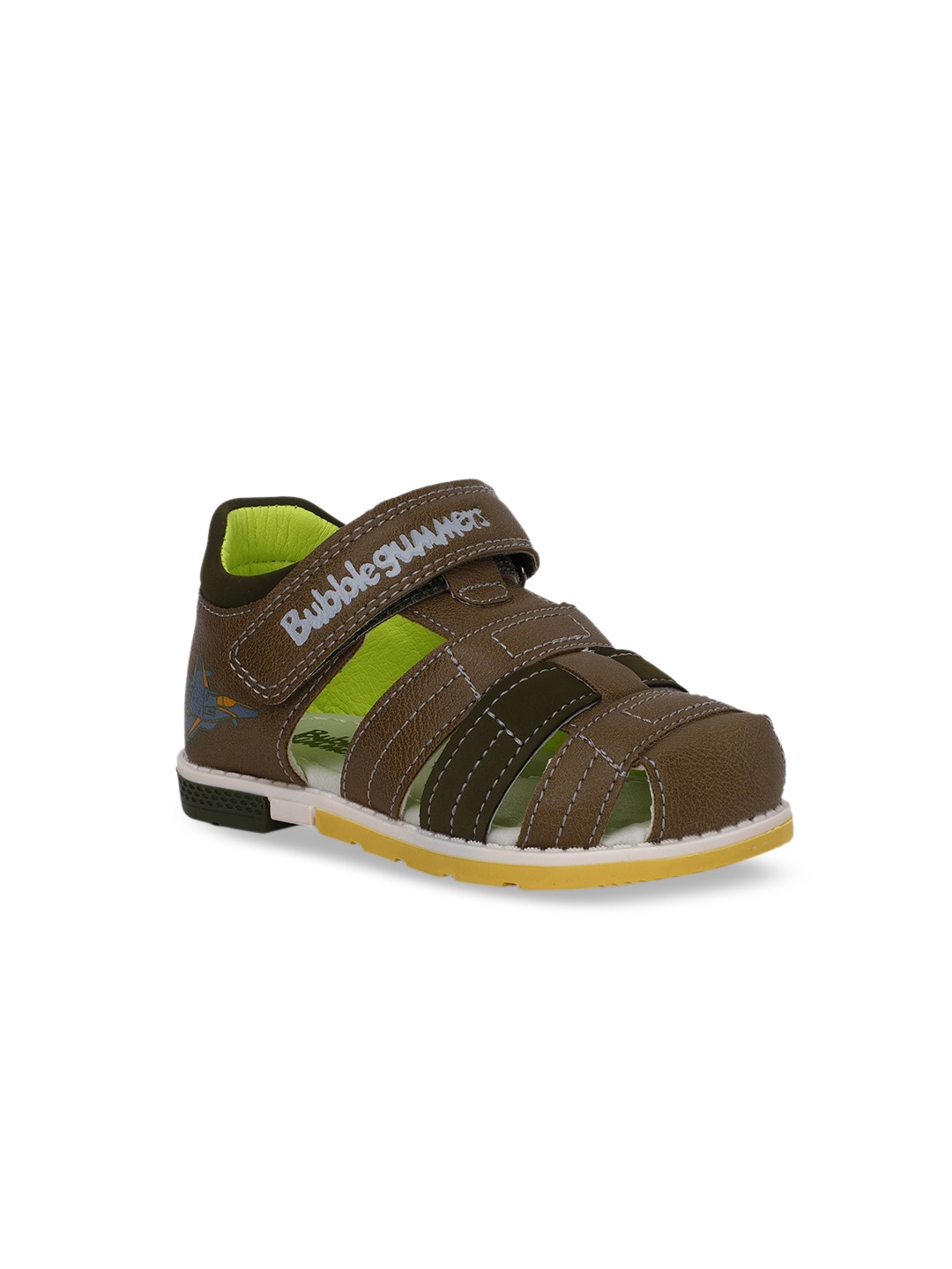 

Bubblegummers Boys Brown Comfort Sandals