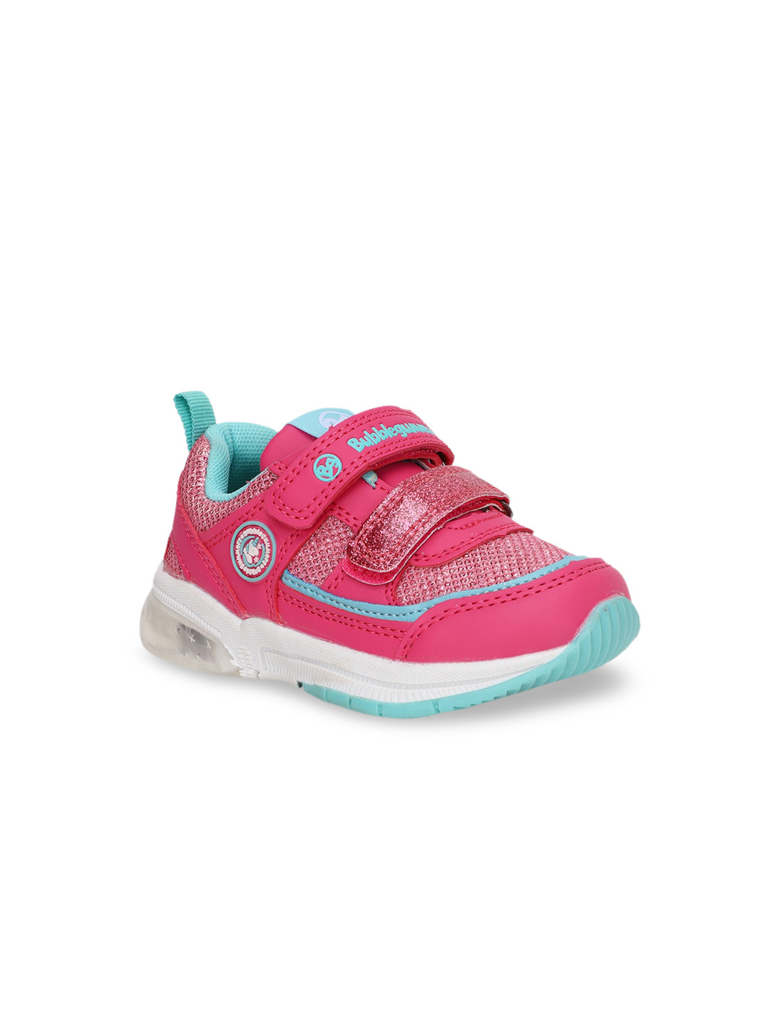 

Bubblegummers Boys Pink Sneakers