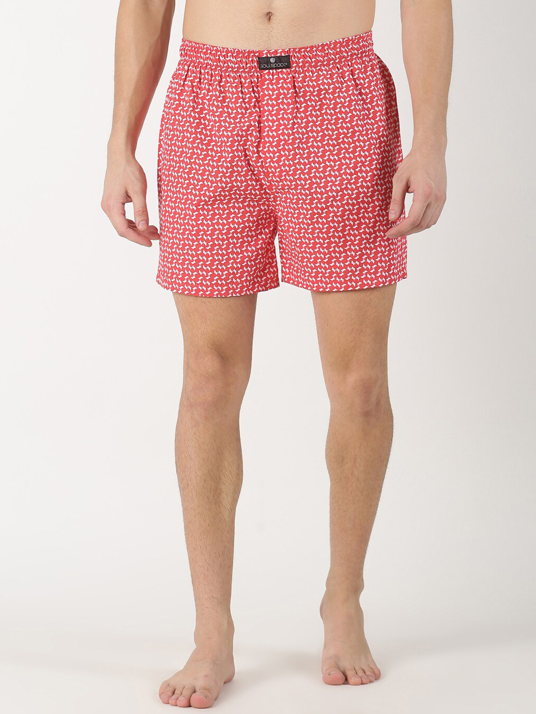 

Soul Space Men Red Printed Briefs MWB-7018