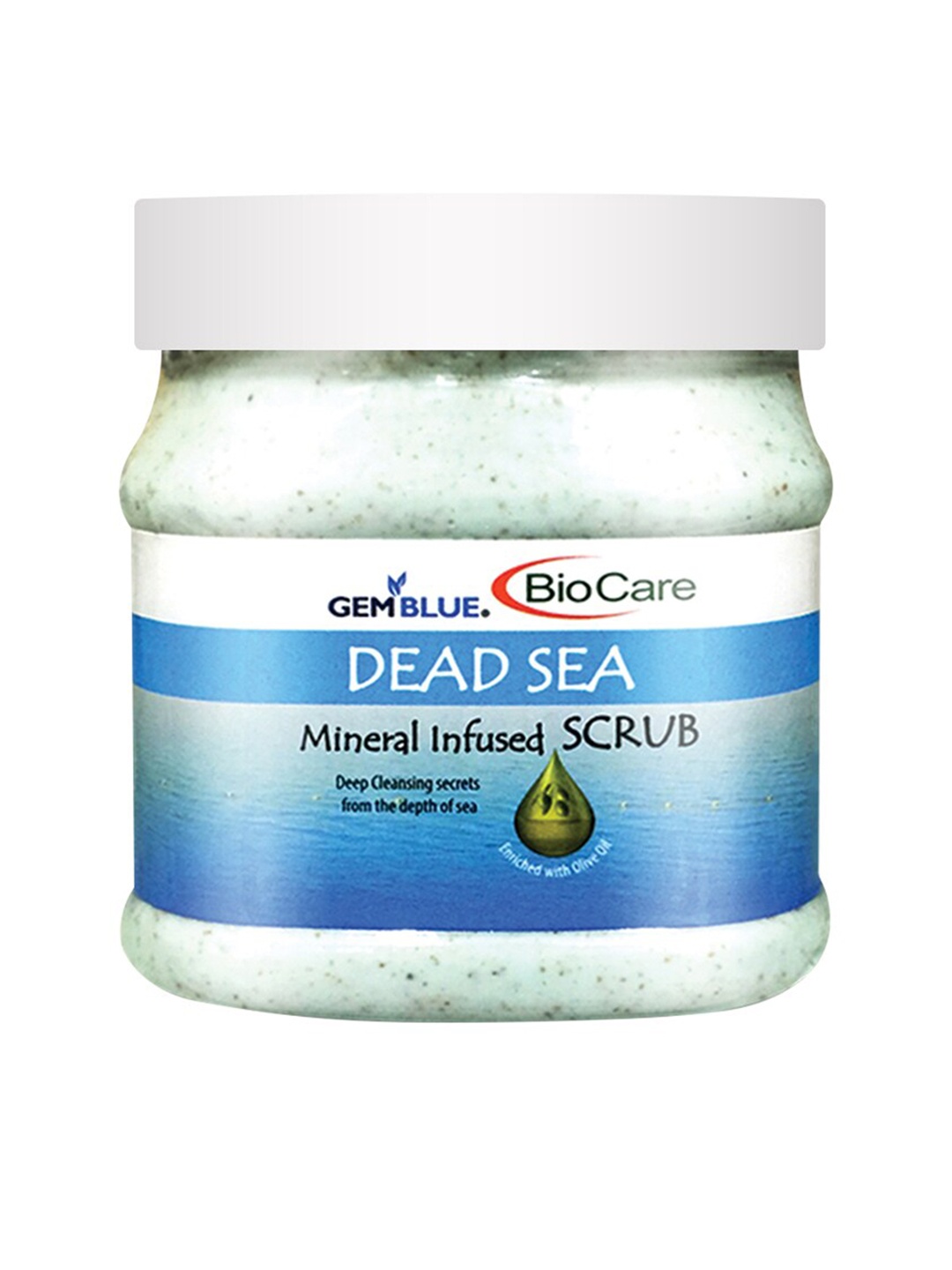 

GEMBLUE BioCare Dead Sea Mineral Infused Scrub 500 ml, Blue