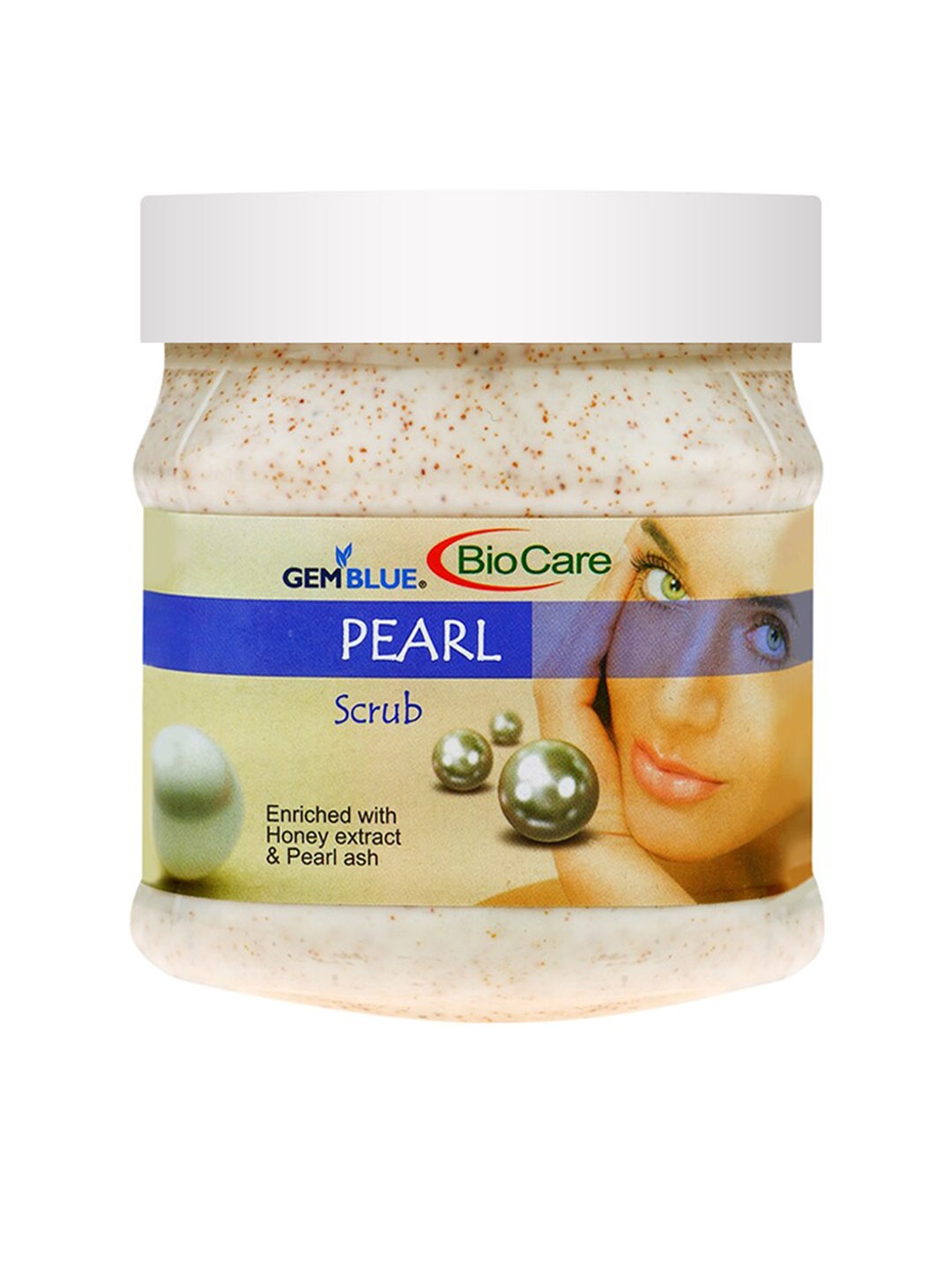

GEMBLUE BioCare Pearl Scrub 500 ml, White