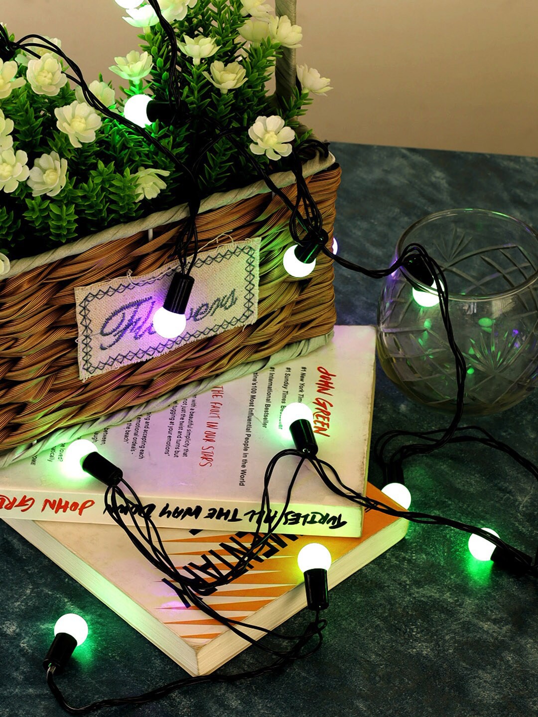 

TIED RIBBONS Multicoloured Outdoor String Lights, Multi