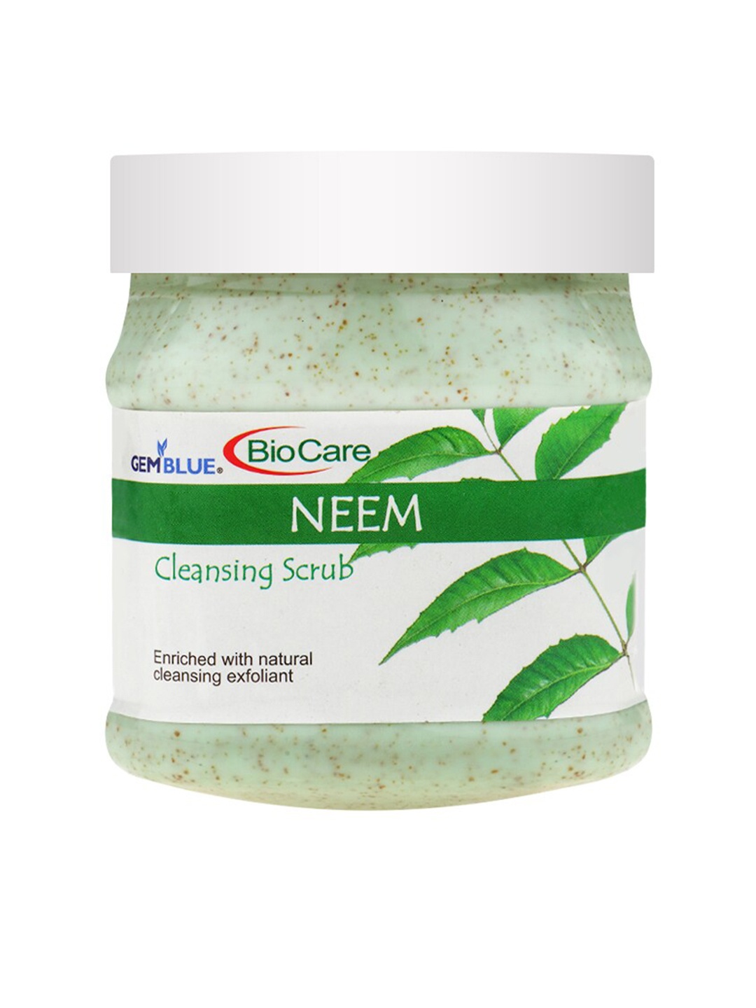 GEMBLUE BioCare Neem Cleansing Scrub 500 ml, Green