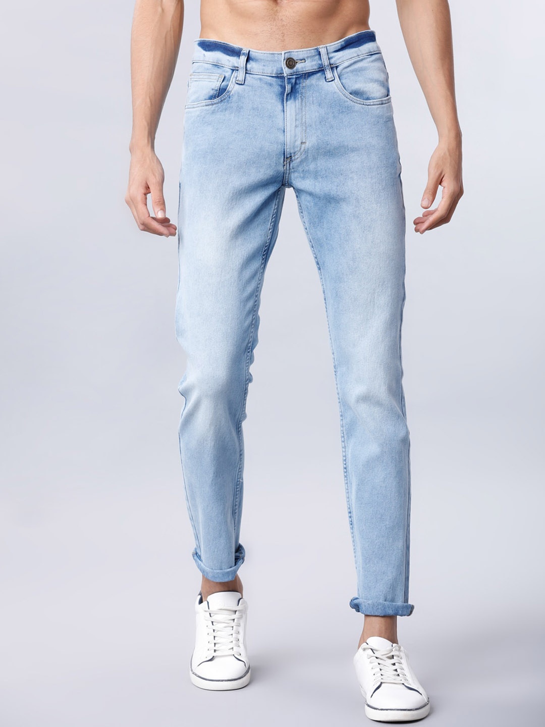

HIGHLANDER Men Blue Slim Fit Mid-Rise Clean Look Stretchable Jeans