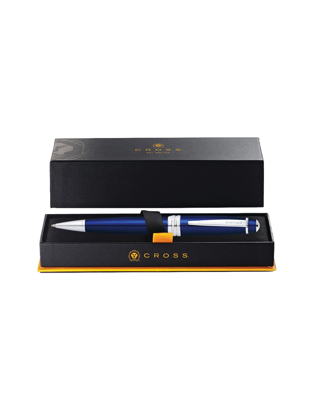 

Cross Black Lacquer Bailey Ballpoint Pen, Blue