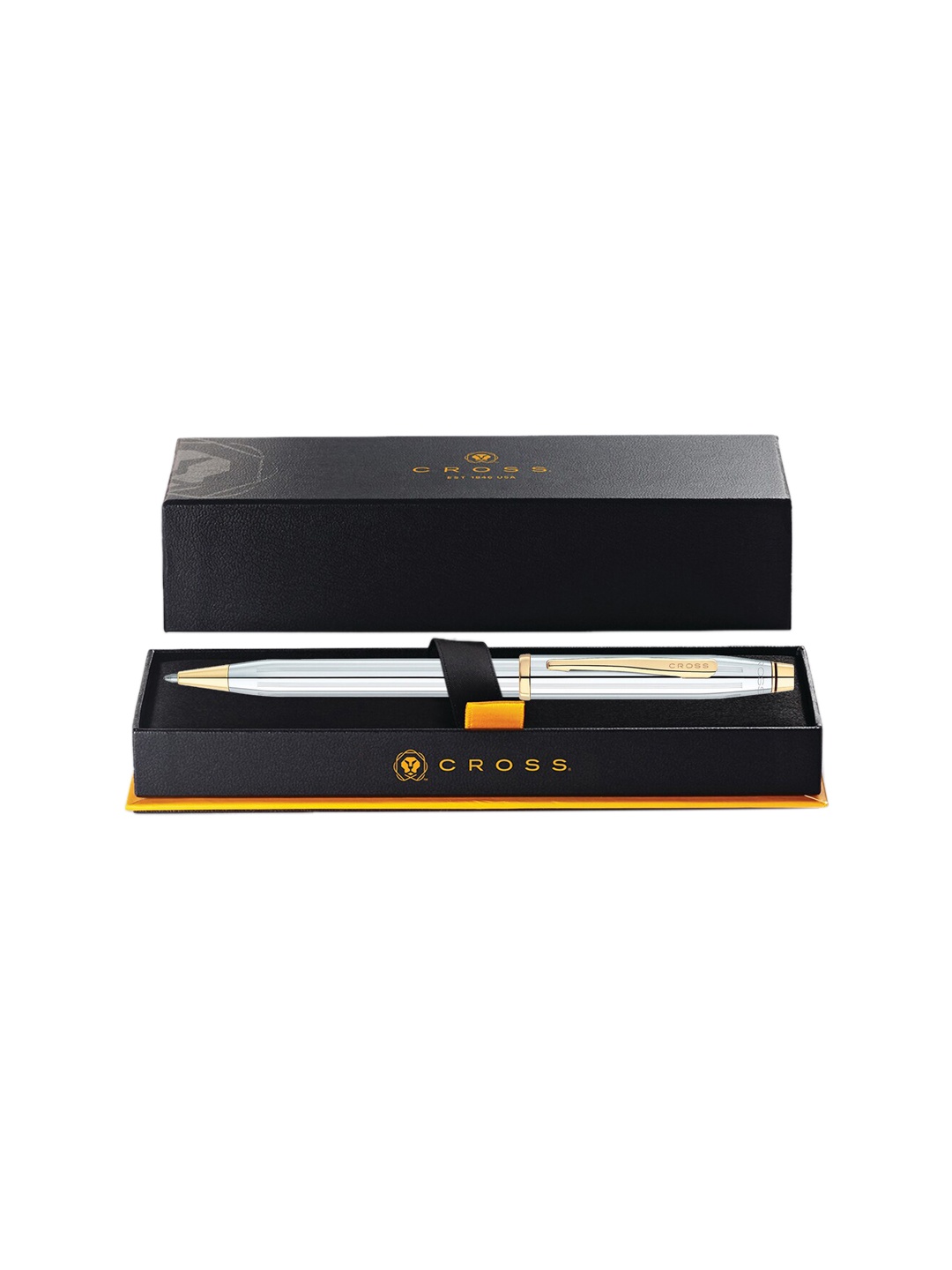 

Cross Silver-Toned & Gold-Toned Century II Medalist Ball Pen With Gift Box