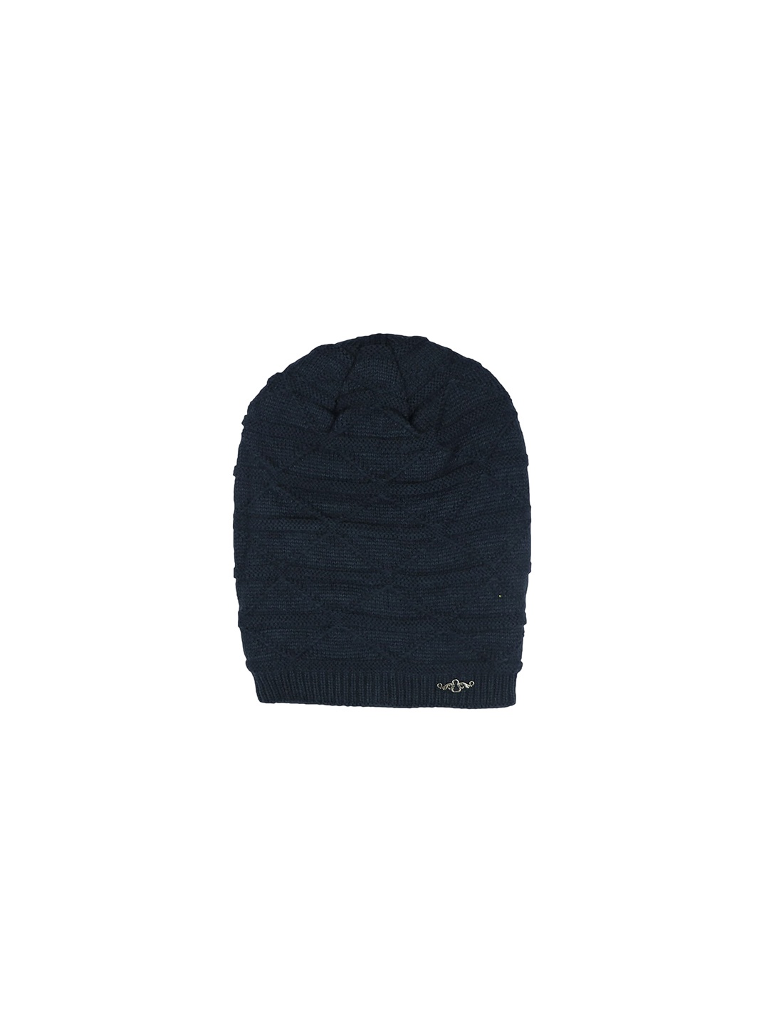 

iSWEVEN Unisex Blue Solid Beanie