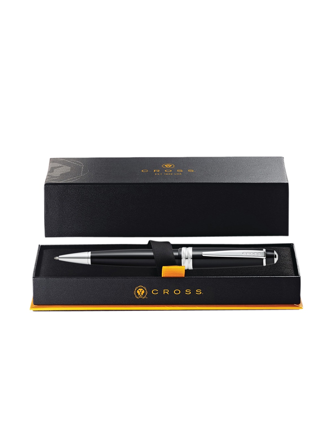 Cross Glossy Black Resin Bailey Light Ballpoint Pen