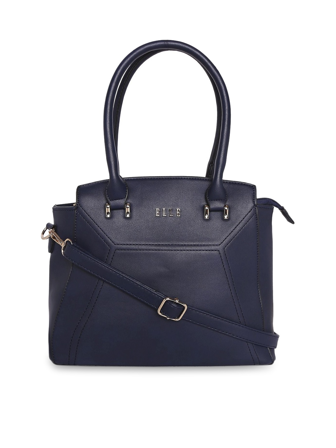 

Elle Blue Solid Shoulder Bag