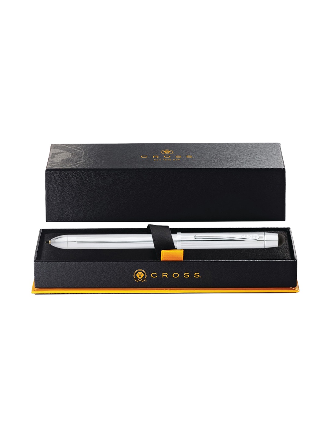

Cross Lustrous Chrome Tech3+ Multifunction Pen, Silver
