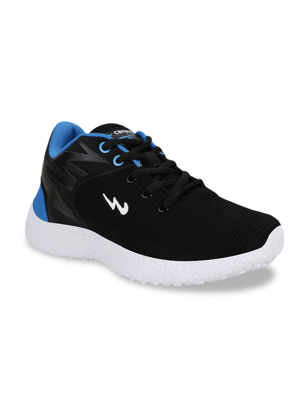 

Campus Kids Black Mesh Running Shoes