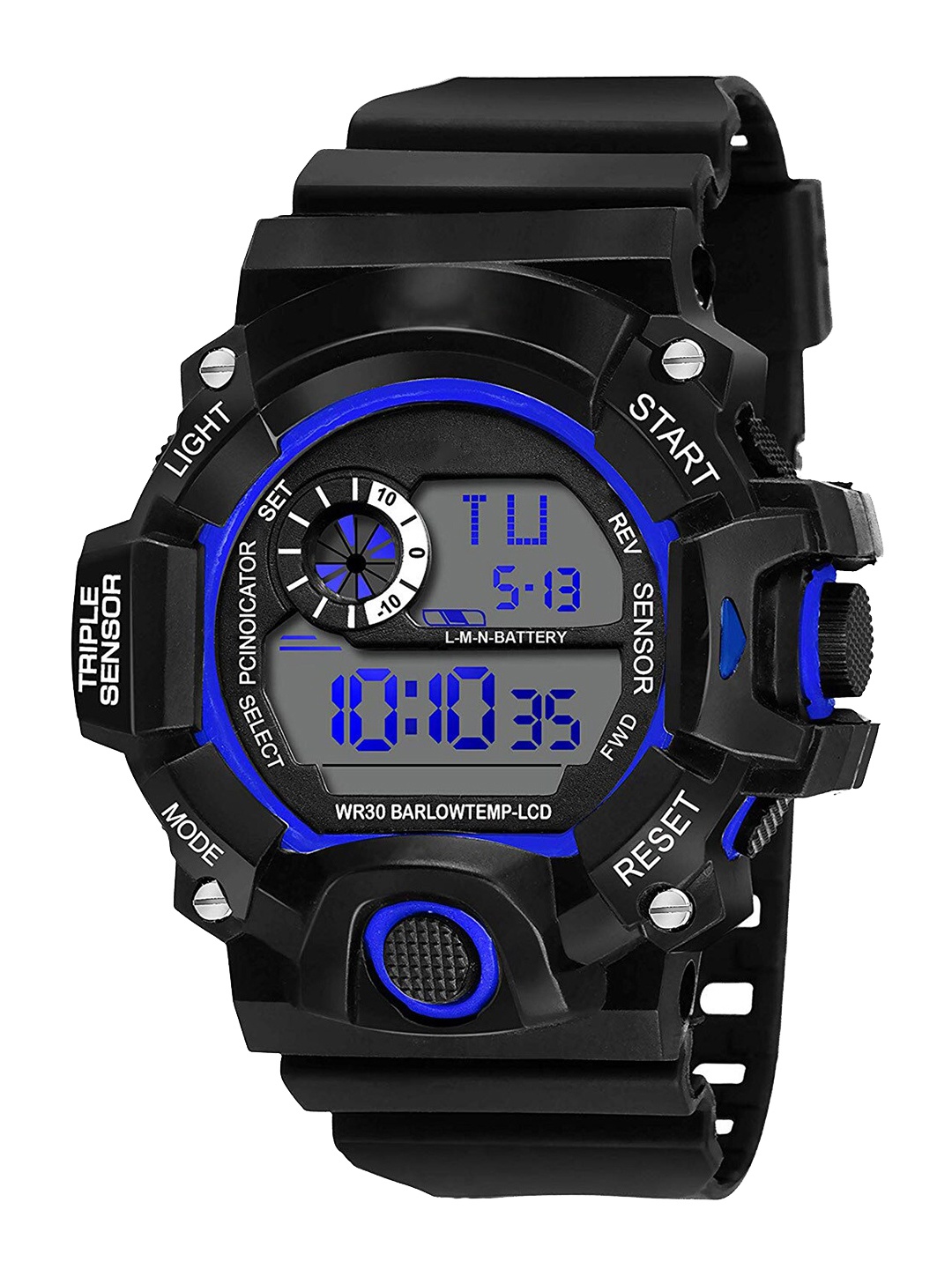 

SWADESI STUFF Kids Black Digital Watch SDS 74