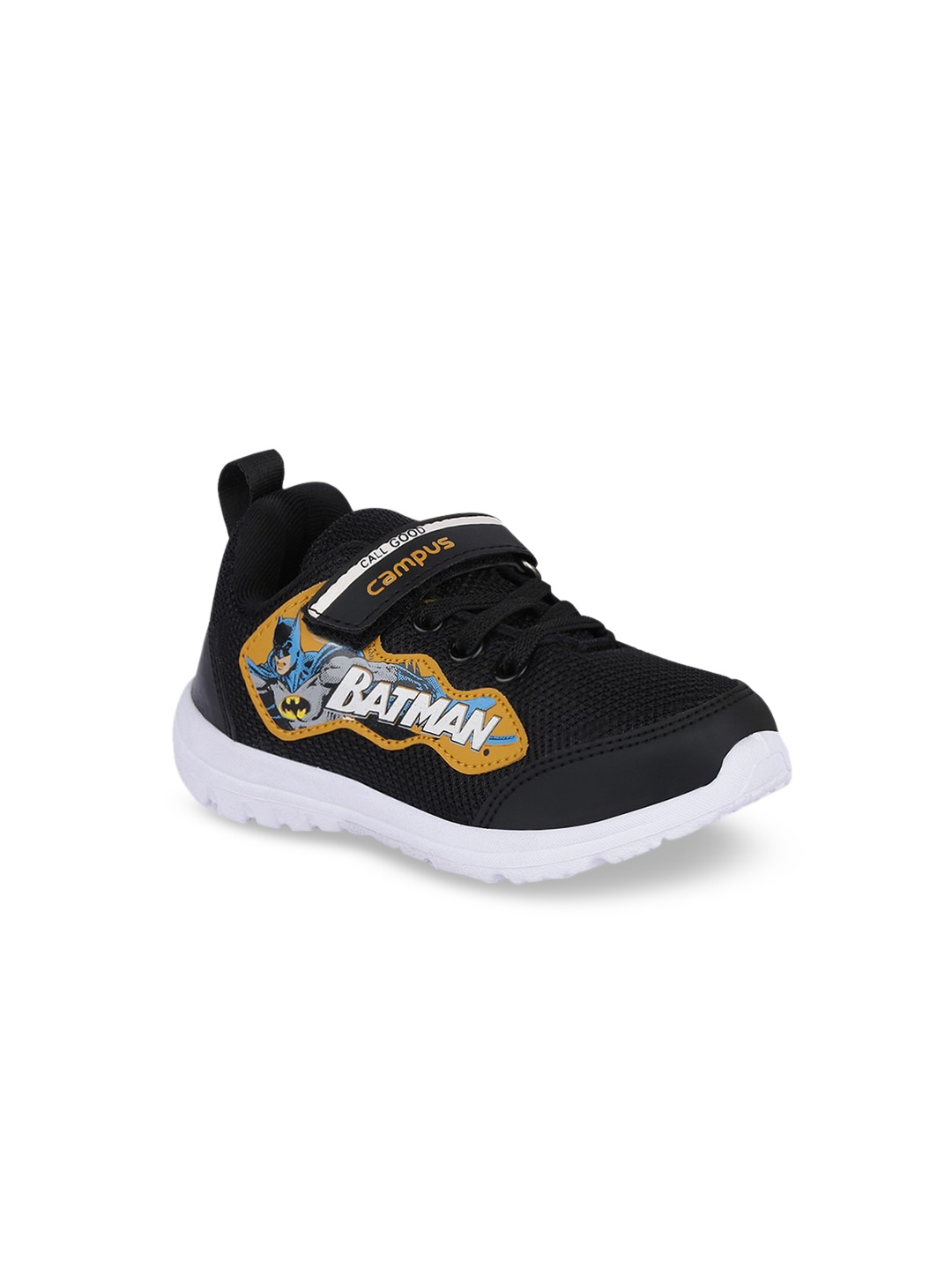 

Campus Unisex Kids Black Mesh Running Shoes