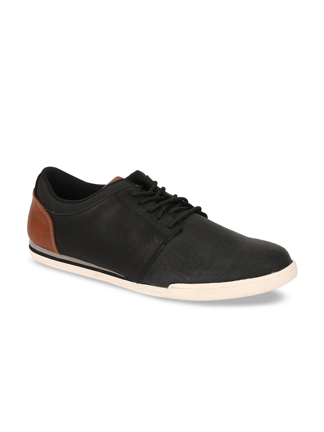 

ALDO Men Black Colourblocked Sneakers