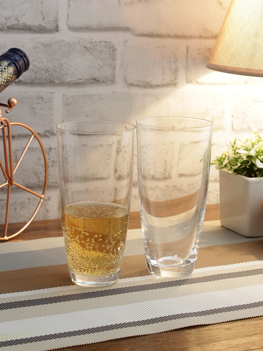 

Kate Crystal Drinking Glass Lead free 350 ml Set of 6, Transparent