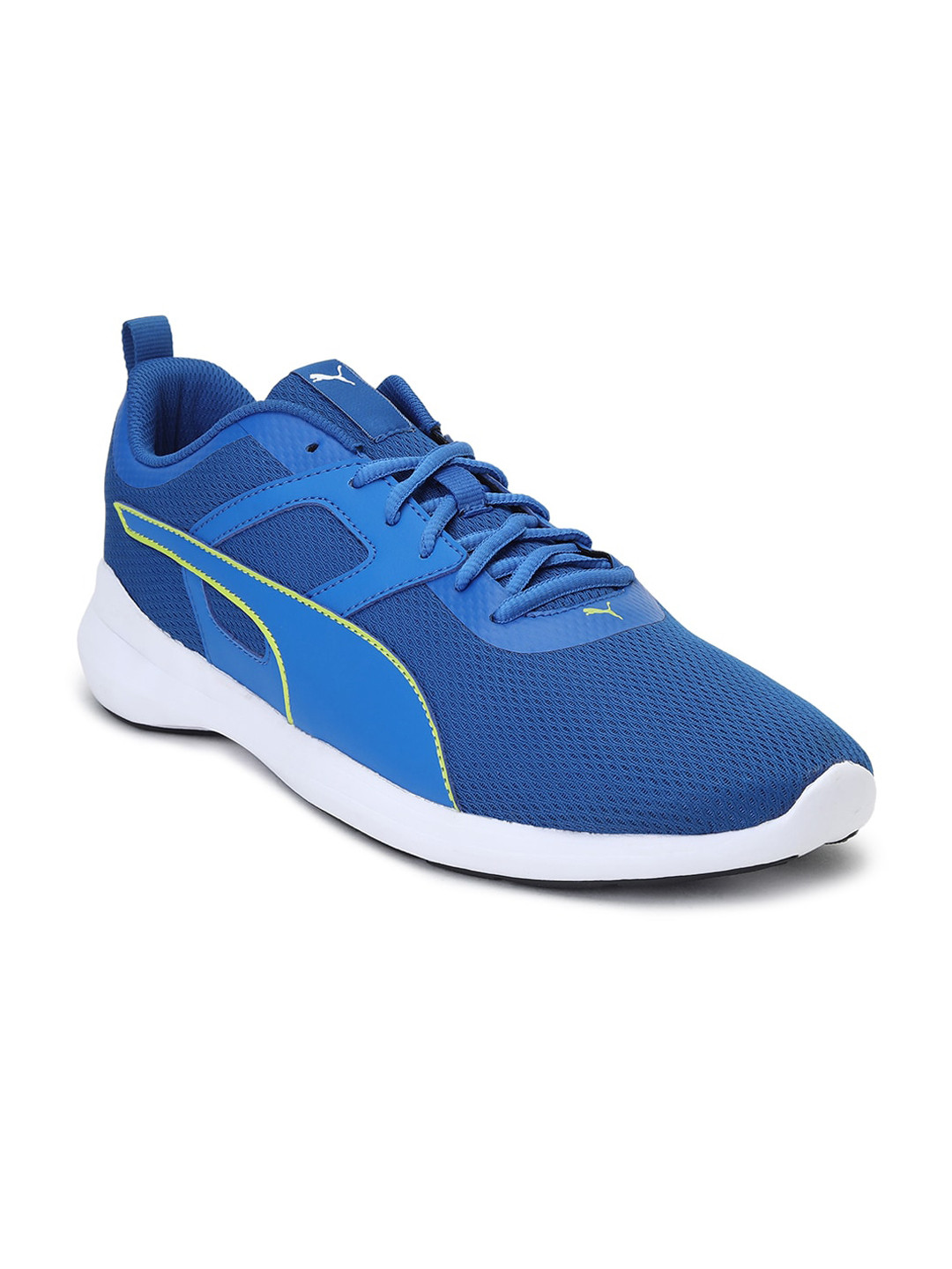 

Puma Men Blue Woven Design Sneakers