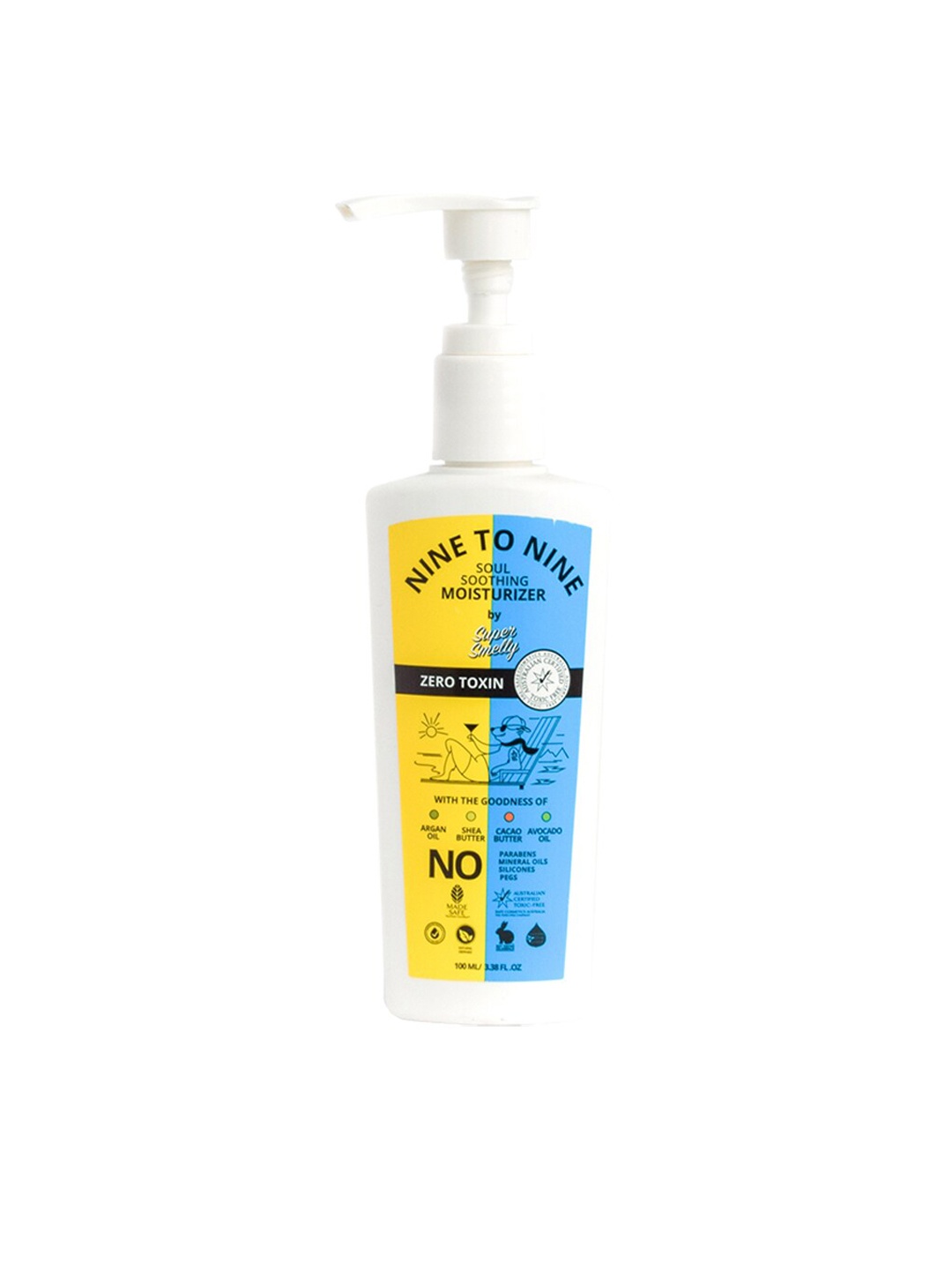 

Super Smelly White Nine To Nine Natural Body Lotion
