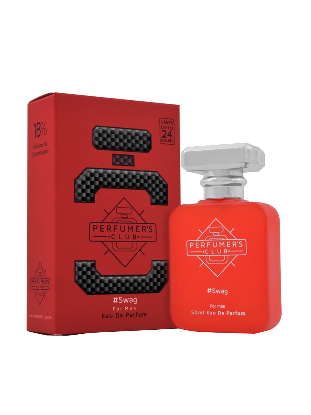 

PERFUMERS CLUB Men Eau De Parfum, Red