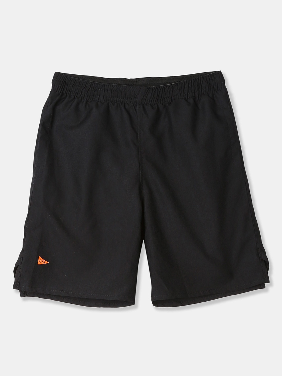 

Cherokee Boys Black Solid Regular Shorts