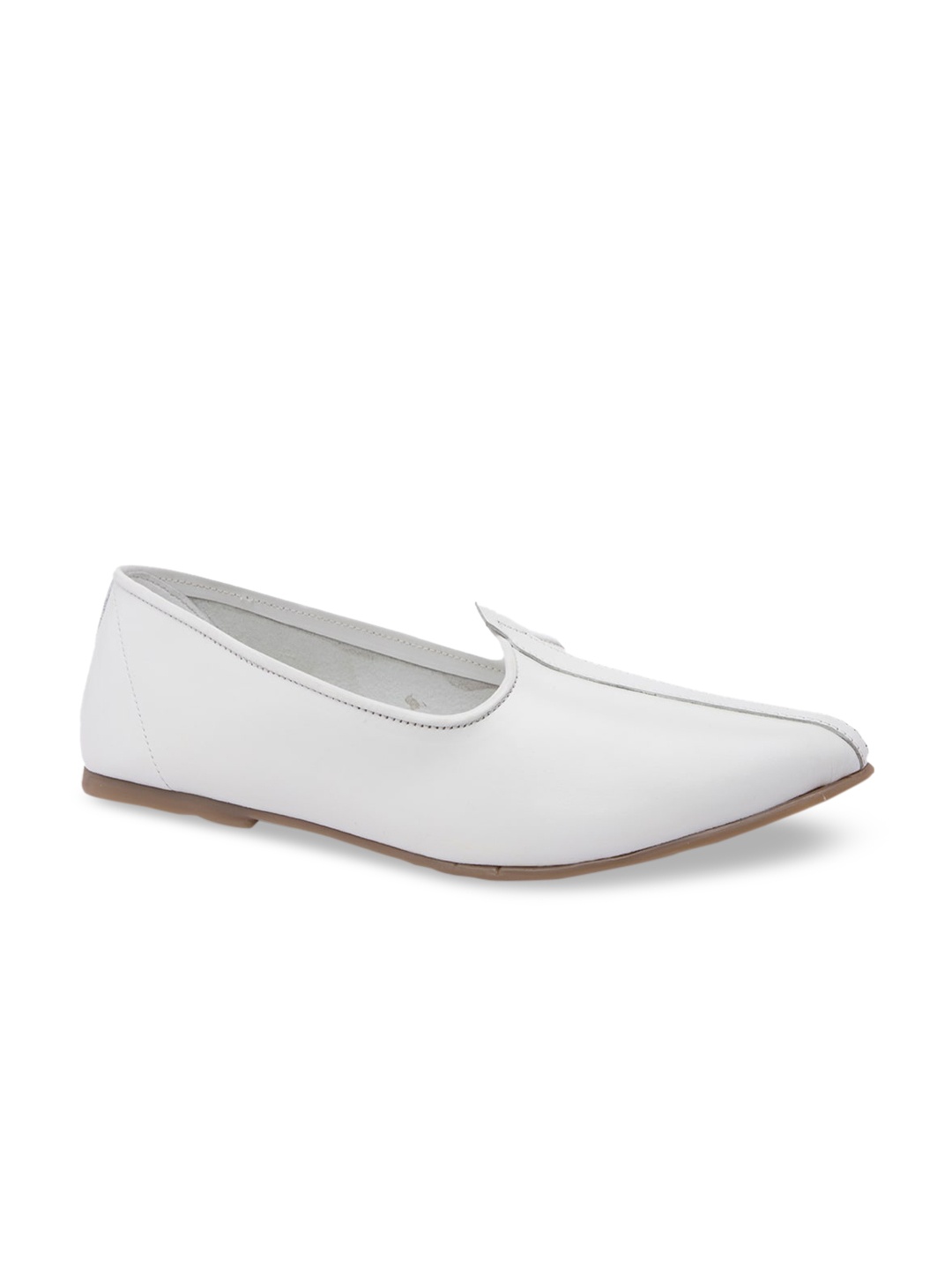 

Regal Men White Mojaris
