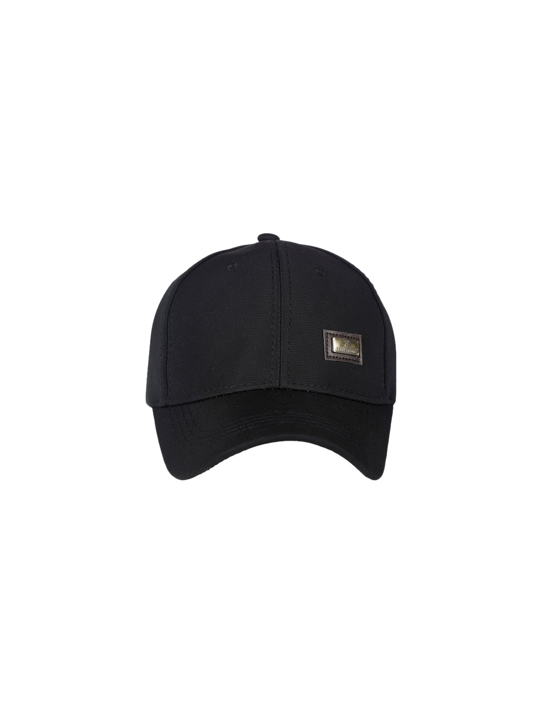 

FabSeasons Unisex Black Solid Baseball Cap