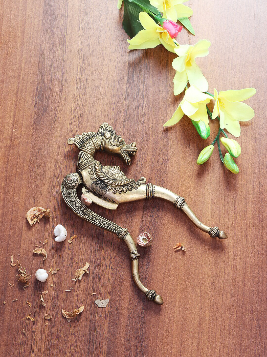 

Imli Street Gold-Toned Brass Betel Nut Cracker