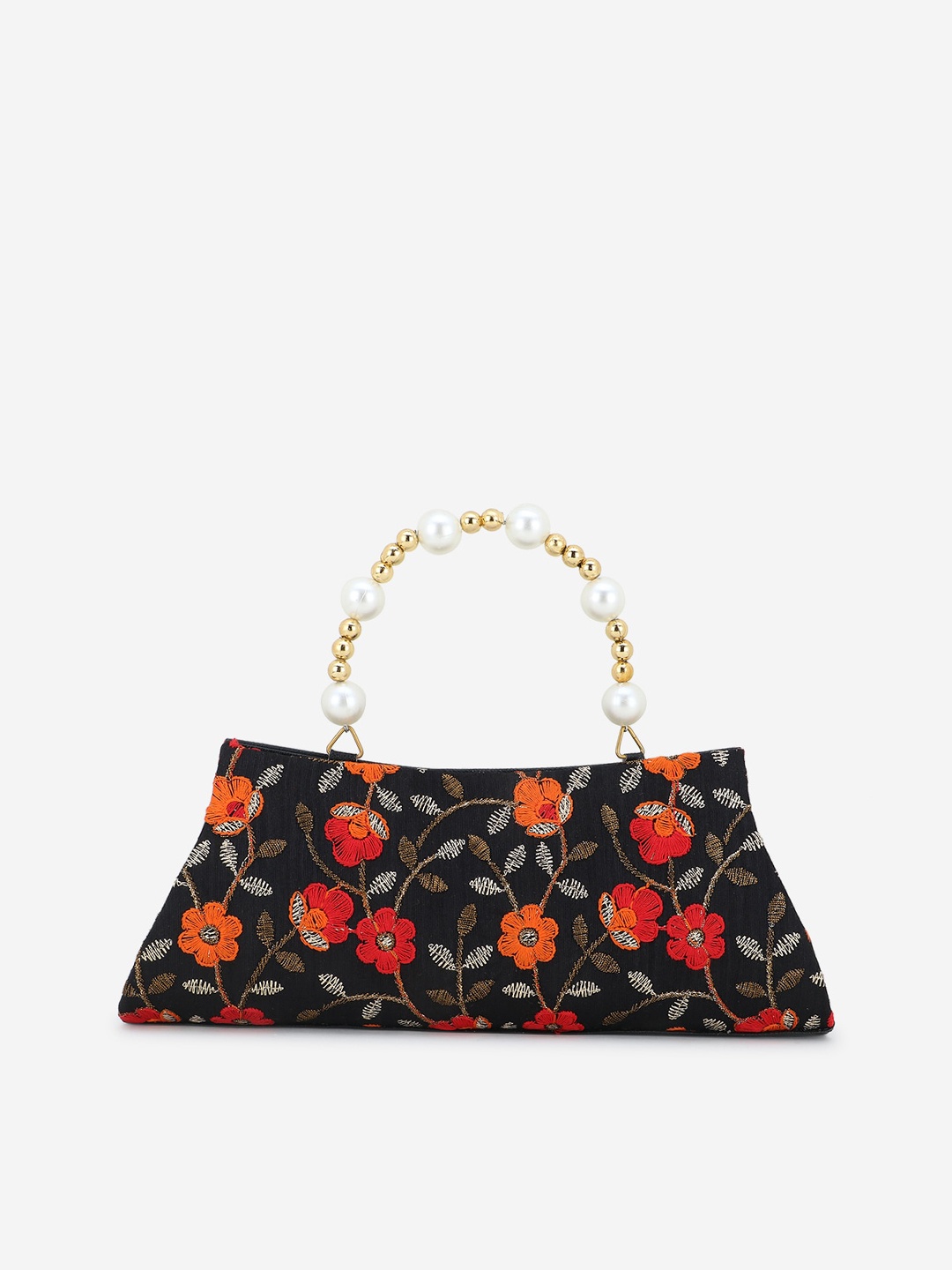 

Element Cart Black & Red Printed Purse Clutch