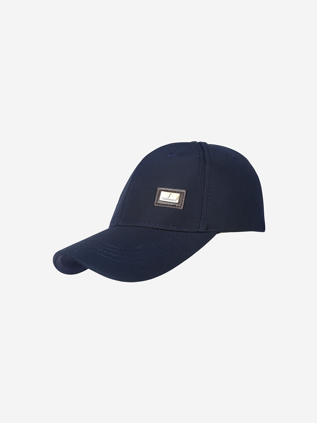 

FabSeasons Unisex Blue Solid Baseball Cap