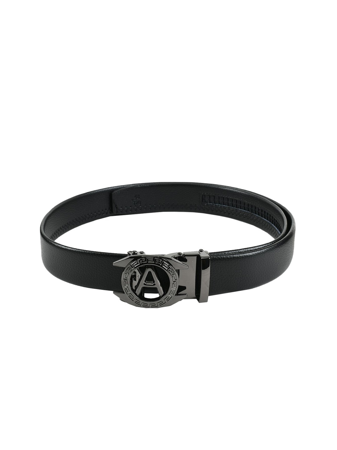 

WINSOME DEAL Men Black Solid Belt