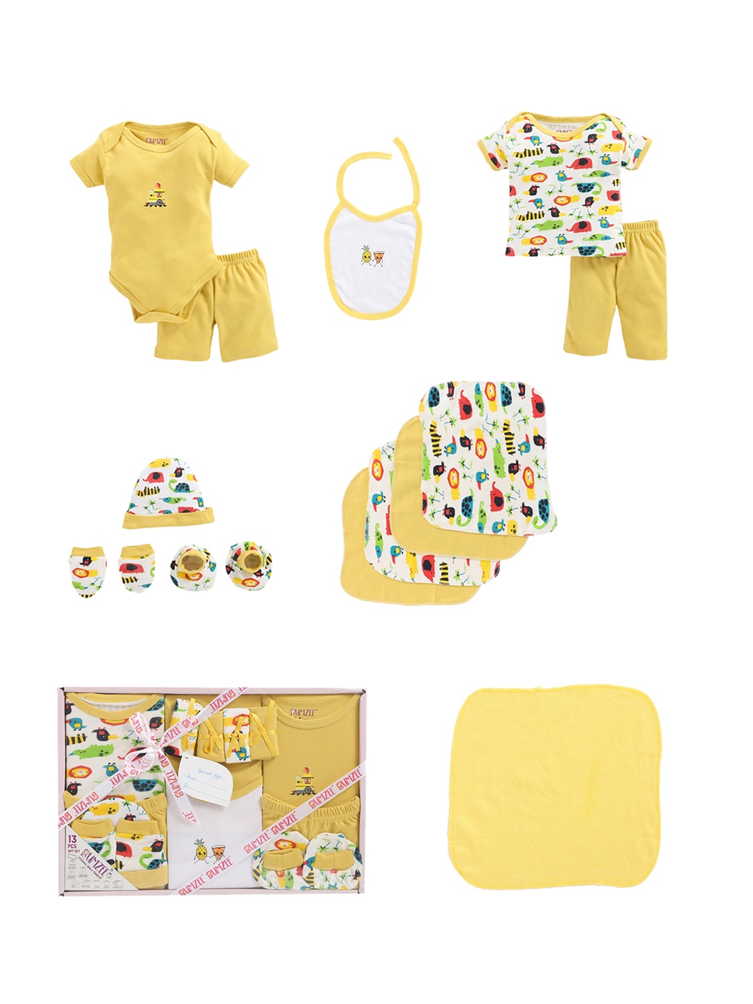

Bumzee Baby Kids Apparel Gift Set, Yellow