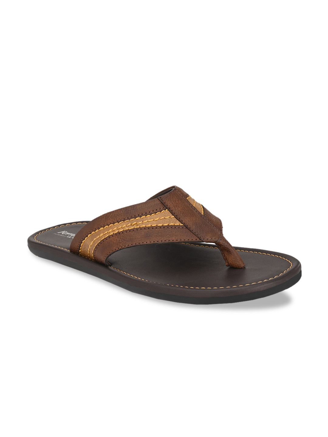 

Ferraiolo Men Brown Comfort Sandals