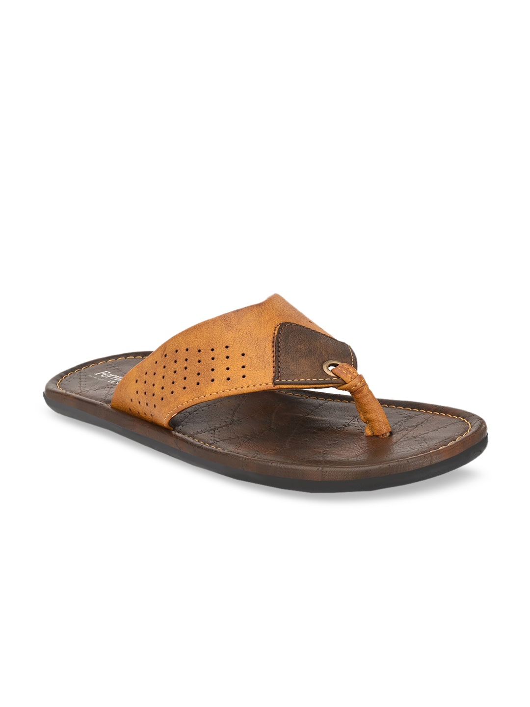 

Ferraiolo Men Tan Brown Sandals