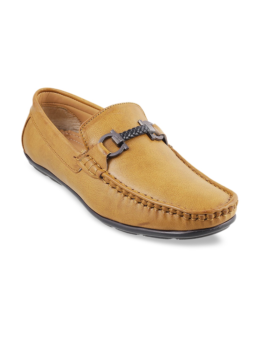 

WALKWAY by Metro Men Tan Brown Loafers