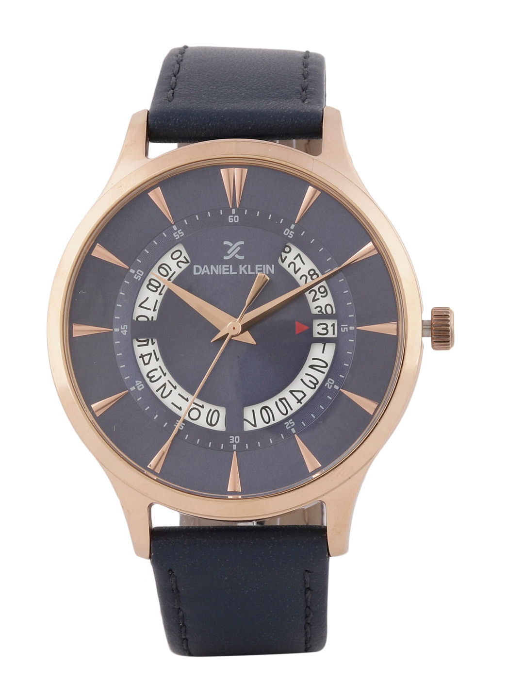 

Daniel Klein Men Blue Analogue Watch
