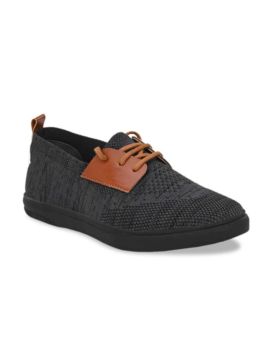 

Provogue Men Grey & Brown Colourblocked Sneakers