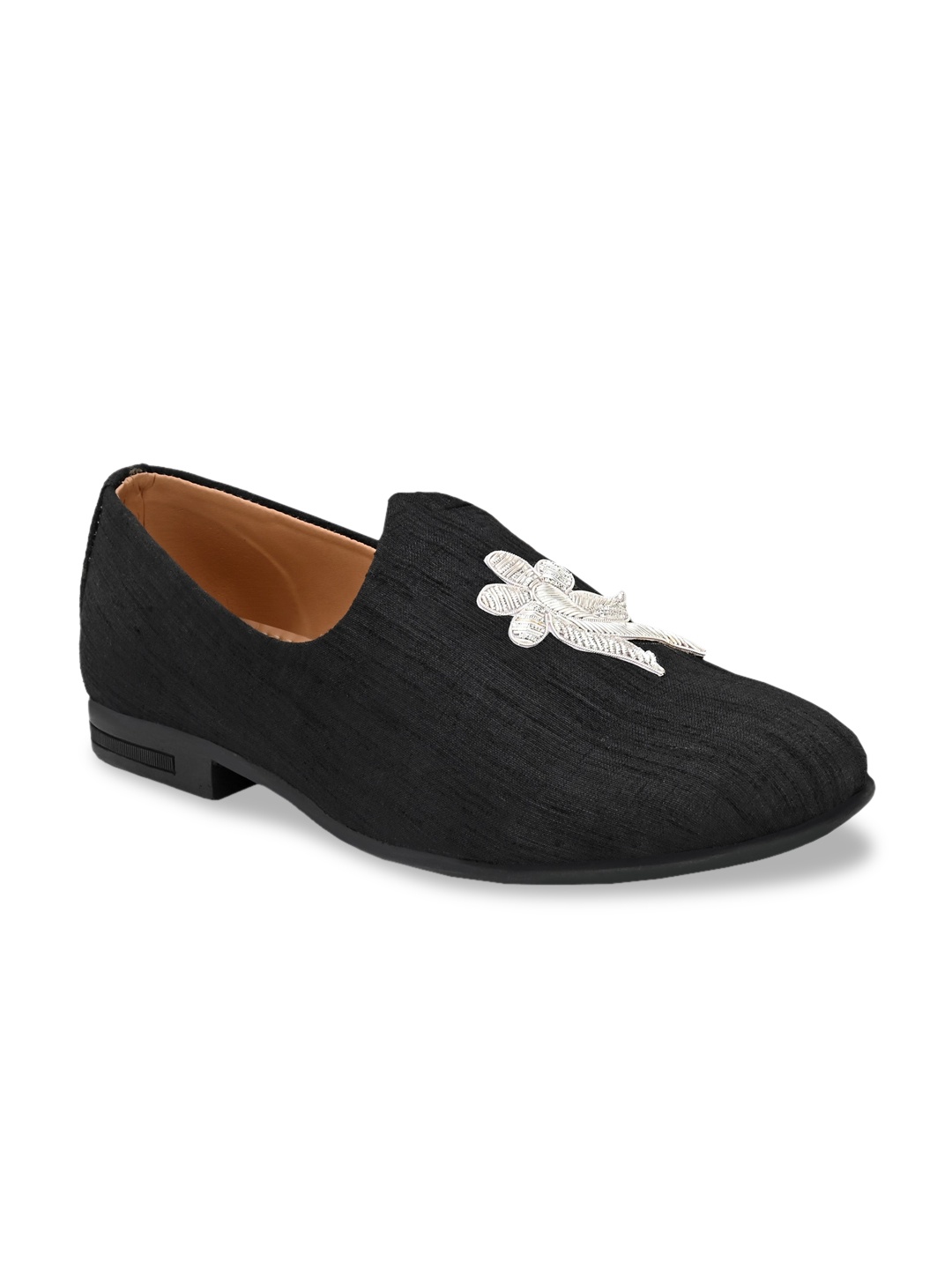 

El Paso Men Black Textured Mojaris