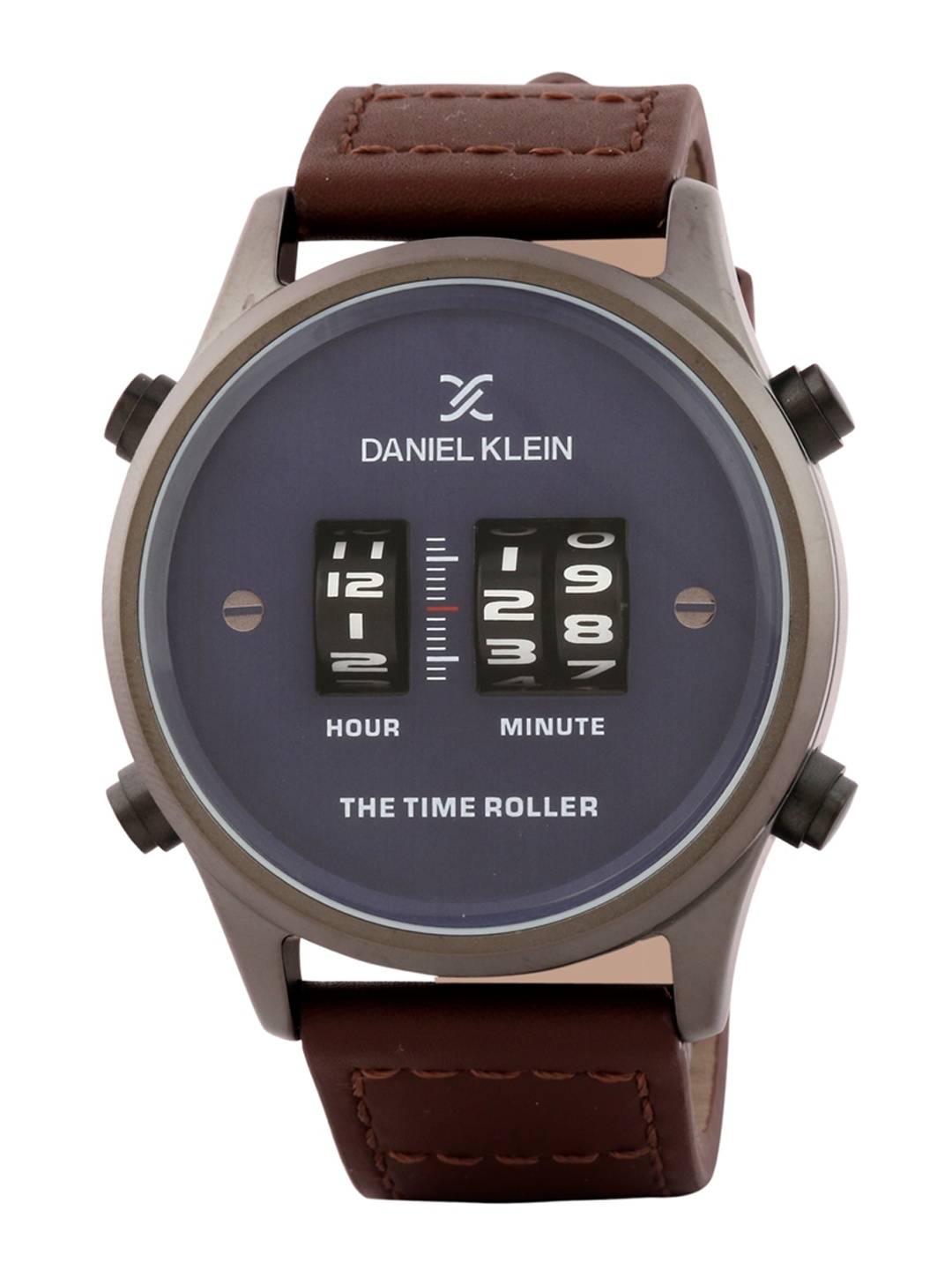 

Daniel Klein Men Blue & Brown Digital Watch