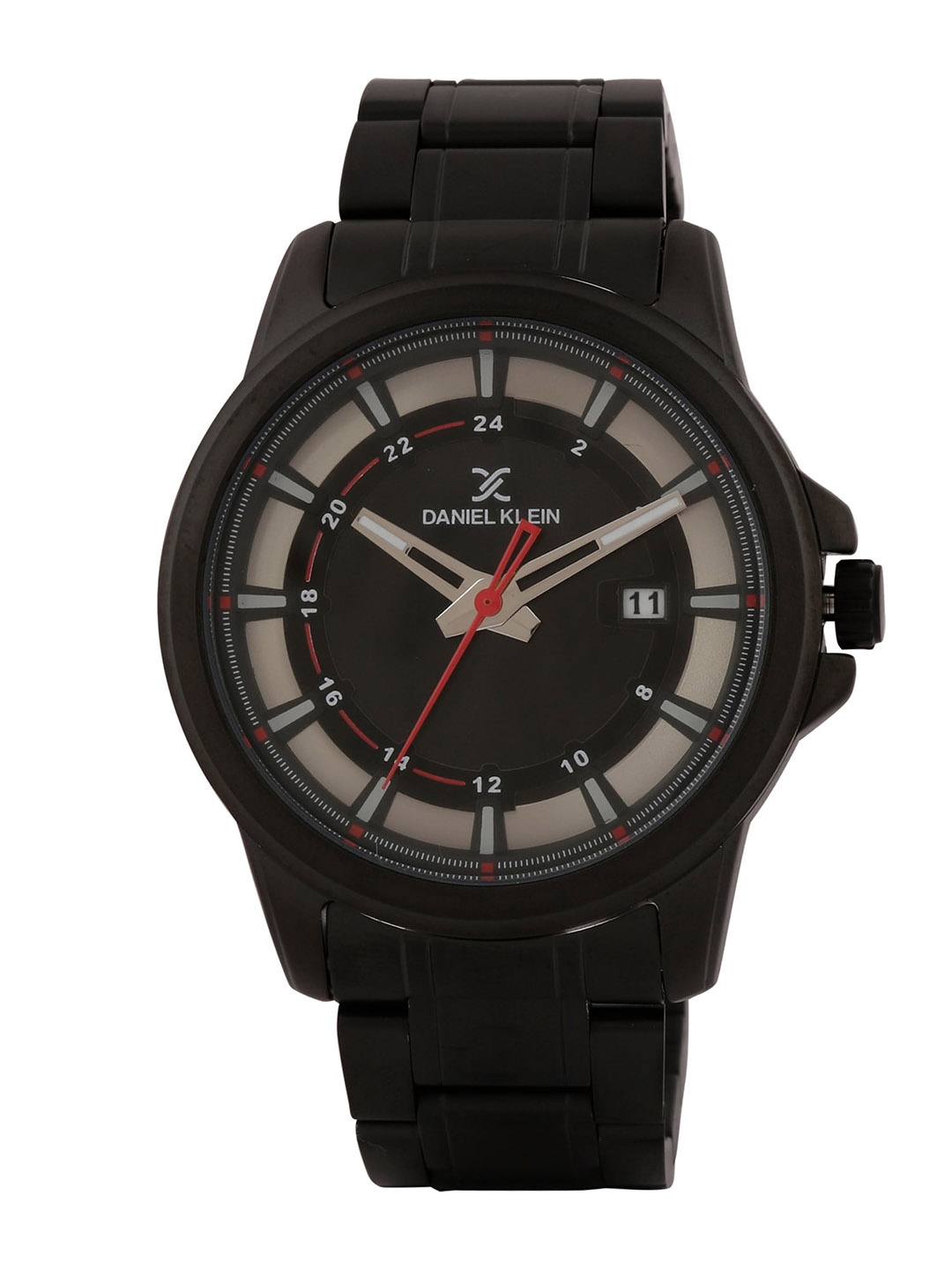 Daniel Klein Men Black Analogue Watch DK.1.12453