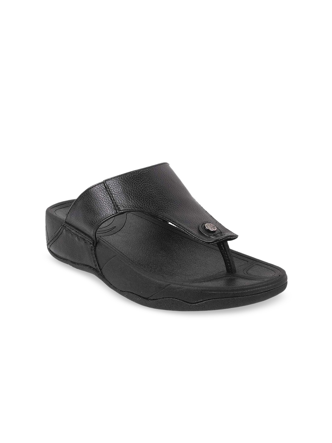 WALKWAY by Metro Men Black Comfort Sandals