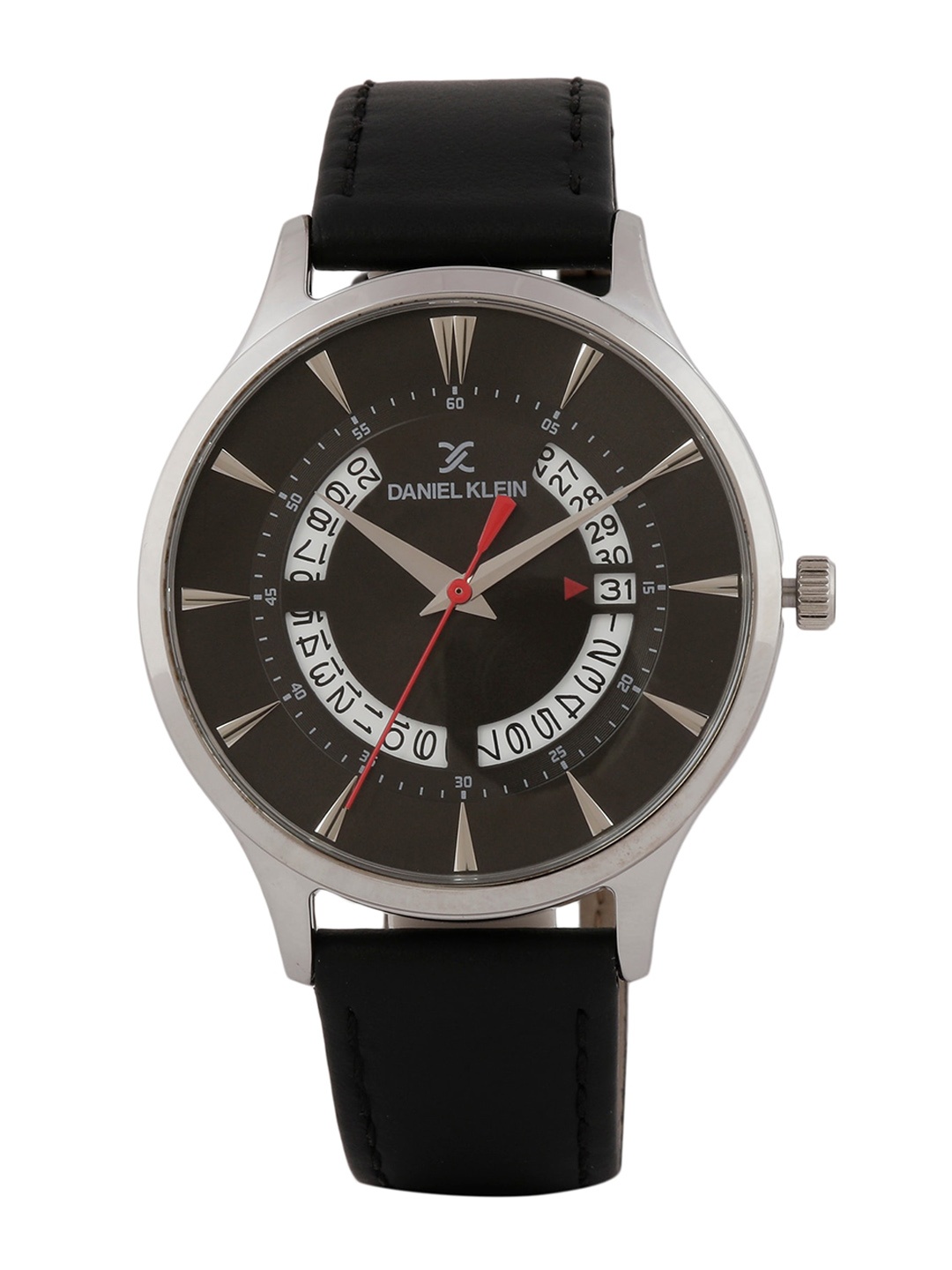 Daniel Klein Men Black Analogue Watch DK.1.12473