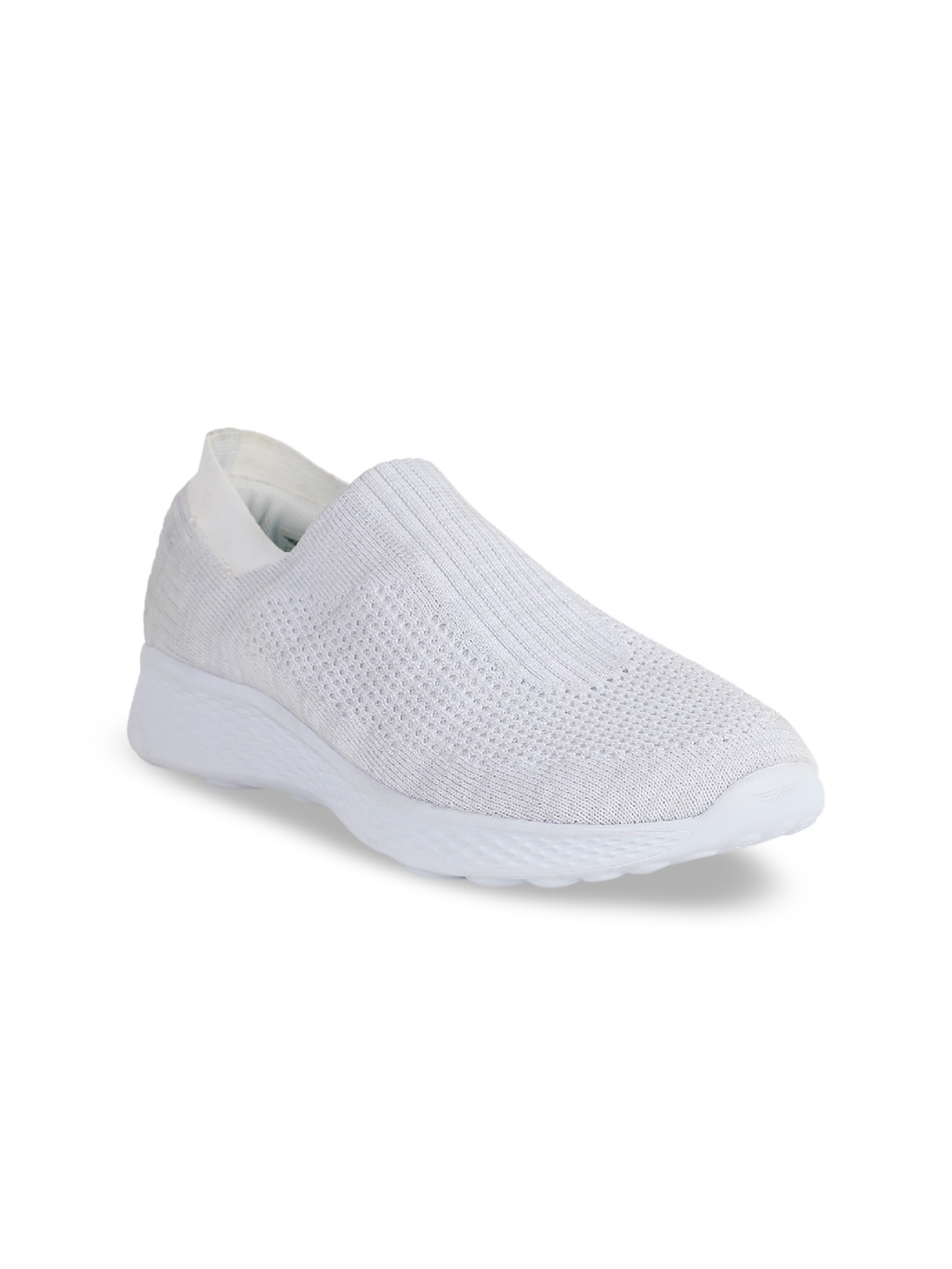 

Red Tape Women White Textile Walking Shoes