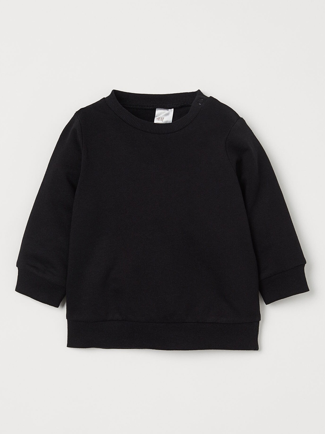 

H&M Kids Black Cotton Sweatshirt