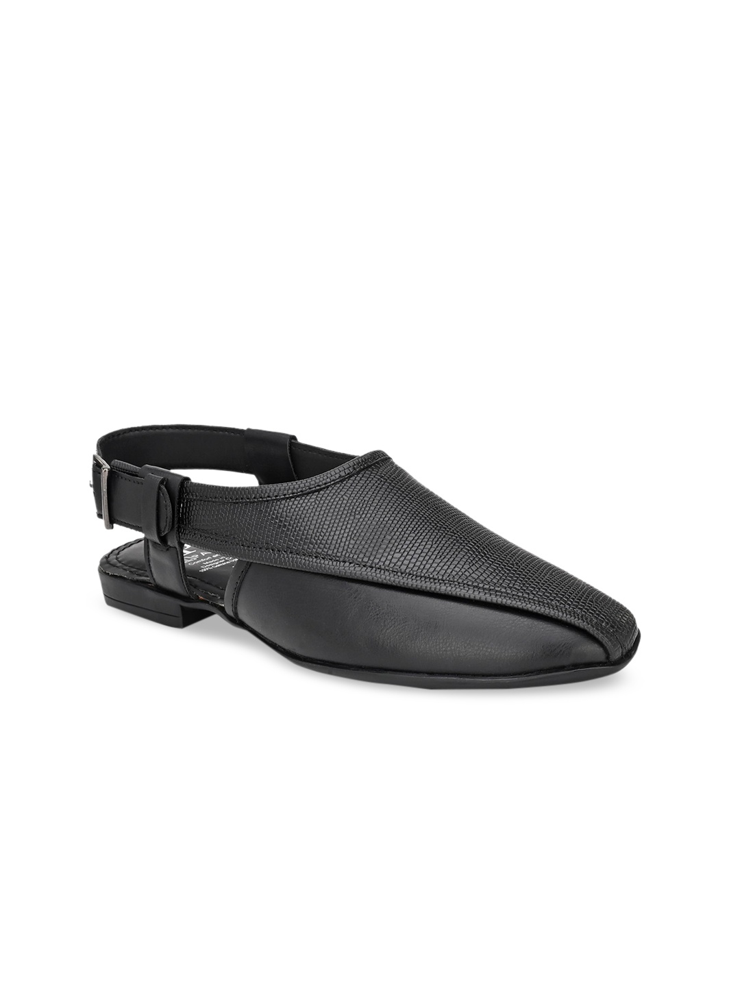 

El Paso Men Black Shoe-Style Sandals