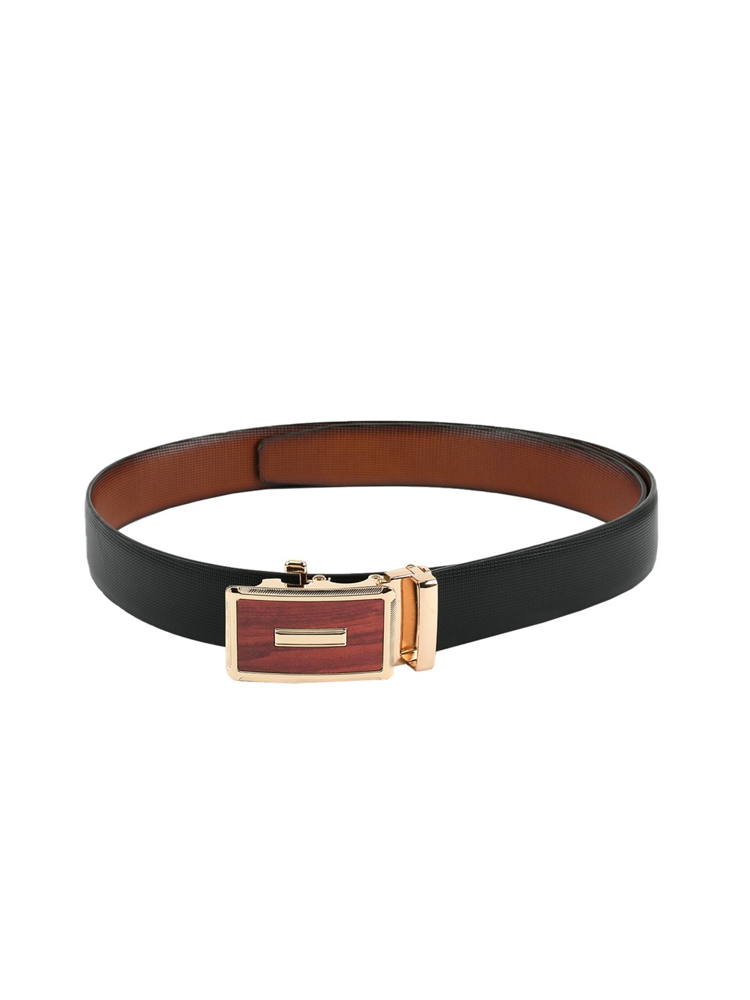

WINSOME DEAL Men Black & Brown Solid Belt