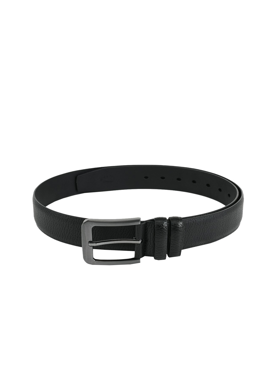 

WINSOME DEAL Men Black Solid Belt