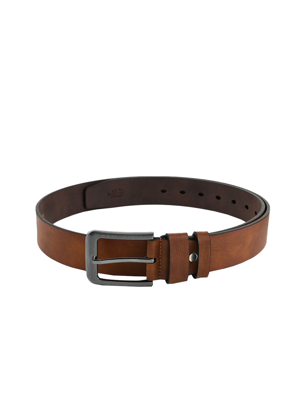 

WINSOME DEAL Men Brown Solid Belt