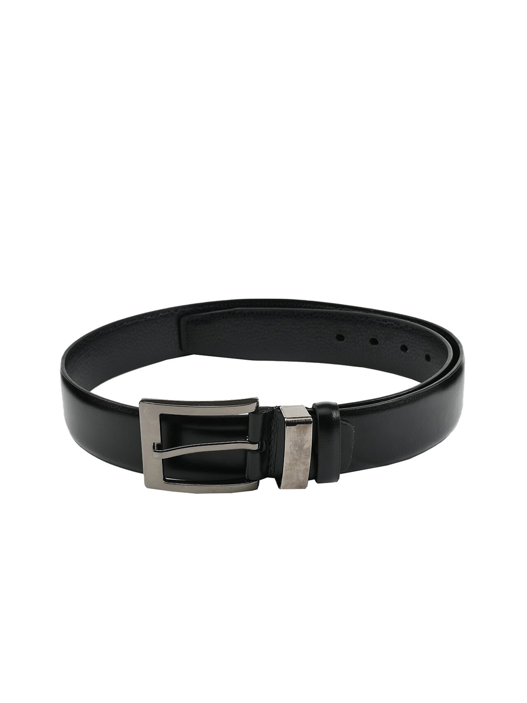 

WINSOME DEAL Men Black Solid Belt