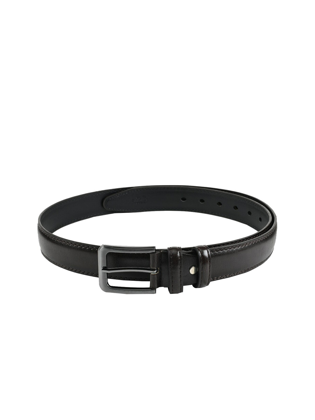 

WINSOME DEAL Men Black Solid Belt